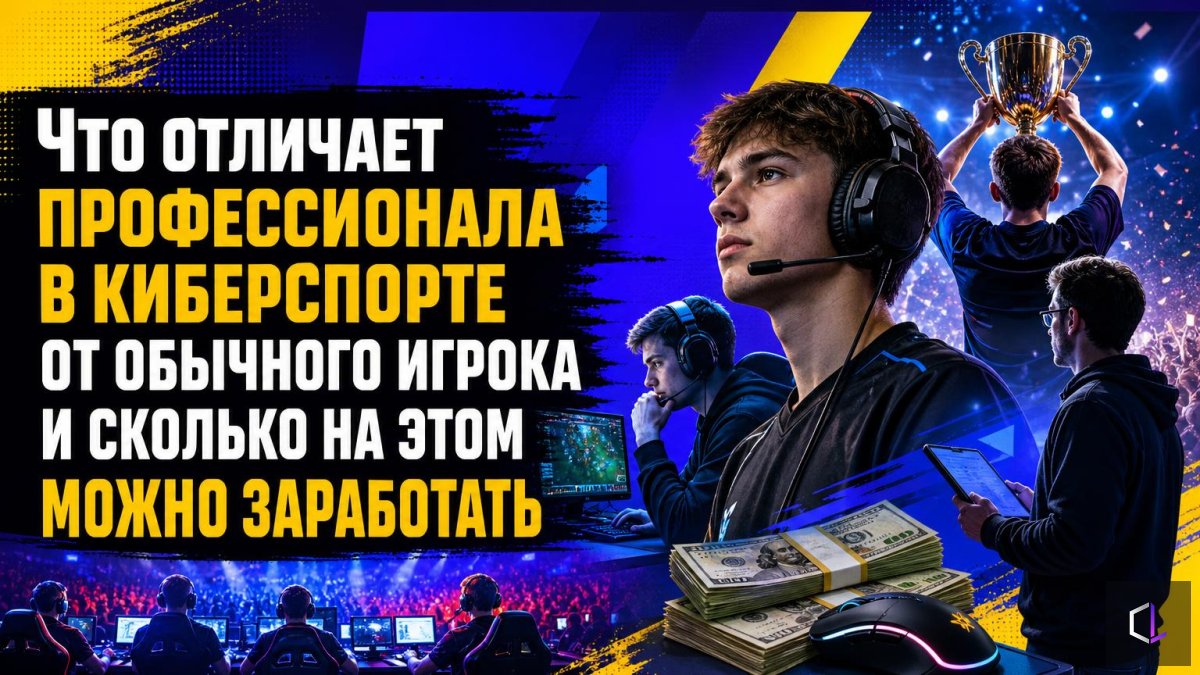 Что отличает профессионала в киберспорте от обычного игрока и сколько на этом можно заработать