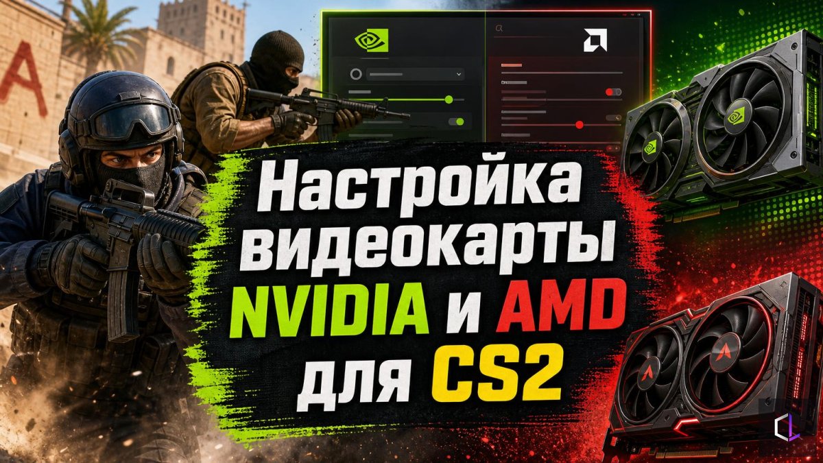 CS2 үшін NVIDIA және AMD бейнекартасын баптау: драйверде нені өзгерту керек, нені қозғамау керек