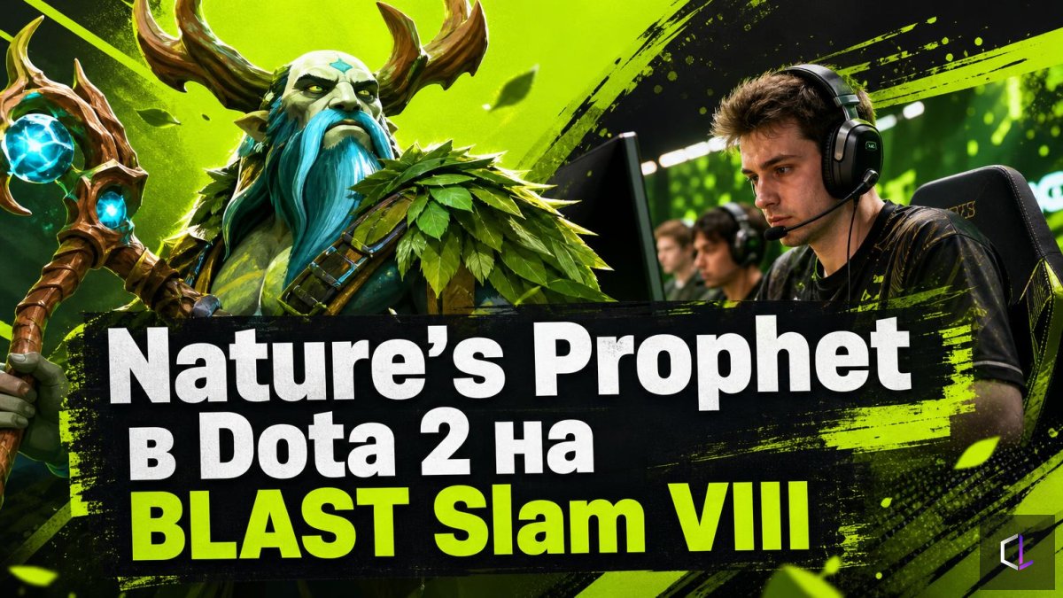 Nature's Prophet в Dota 2 на BLAST Slam VIII — пик на про-сцене и в вашем паблике