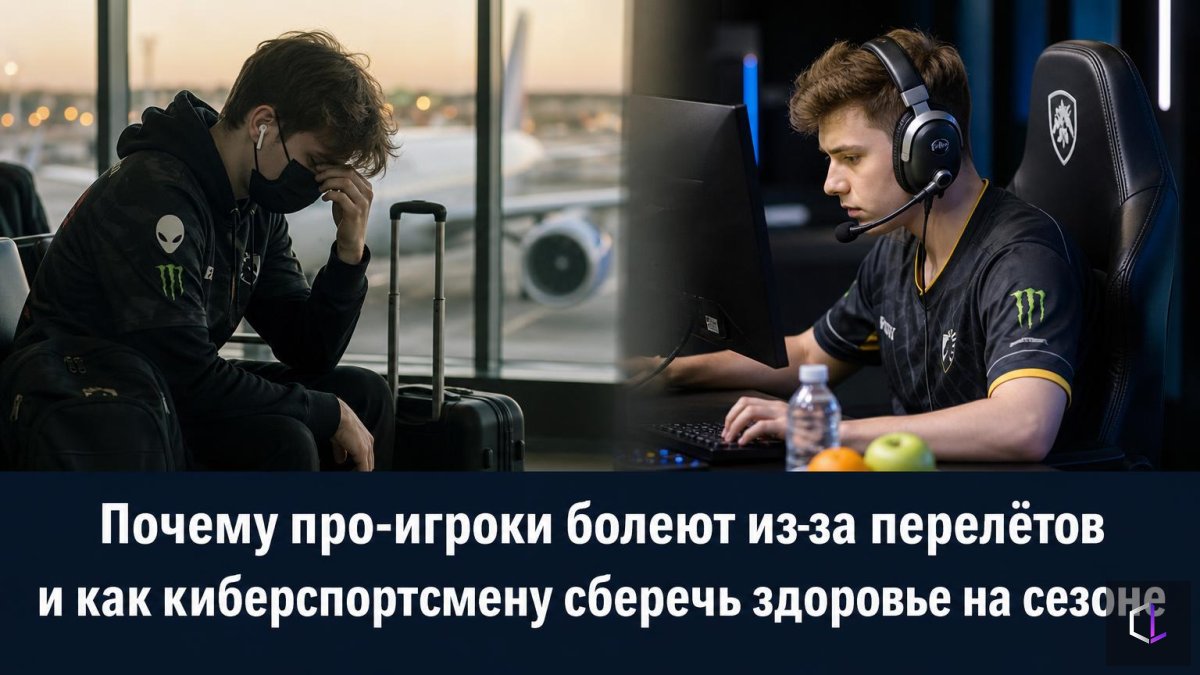 Why Pro Players Get Sick From Travel and How an Esports Player Can Protect Their Health During the Season