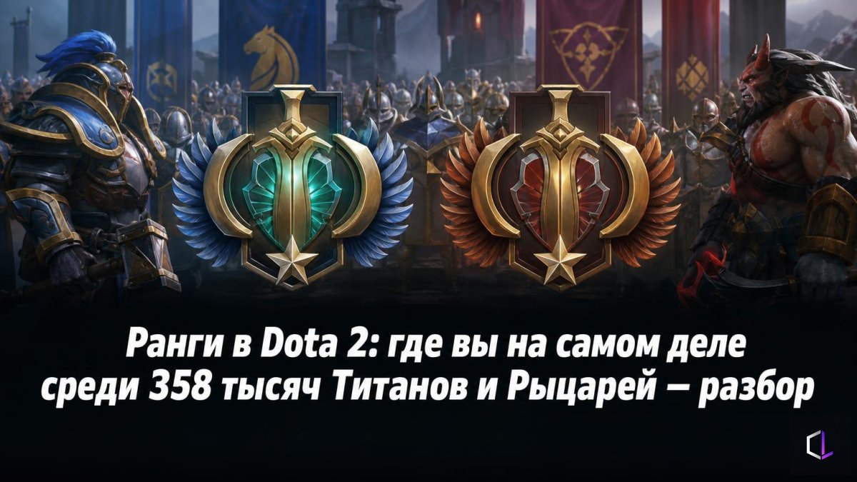 Dota 2 ранг тақталары: 358 мың Титан мен Рыцарьдың арасында сіз шын мәнінде қайдасыз — талдау