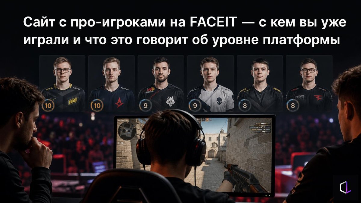 FACEIT-тағы про-ойыншылары бар сайт — сіз кіммен ойнадыңыз және бұл платформа деңгейі туралы не айтады