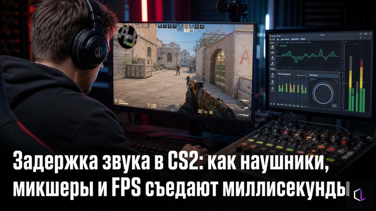 Audio Latency in CS2: How Headphones, Mixers, and FPS Eat Up Milliseconds